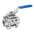 Valvola a Sfera 3 Pezzi ISO-Top 5211 Passaggio Totale F/F