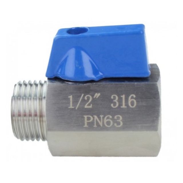 Mini Kugelhahn IG/AG